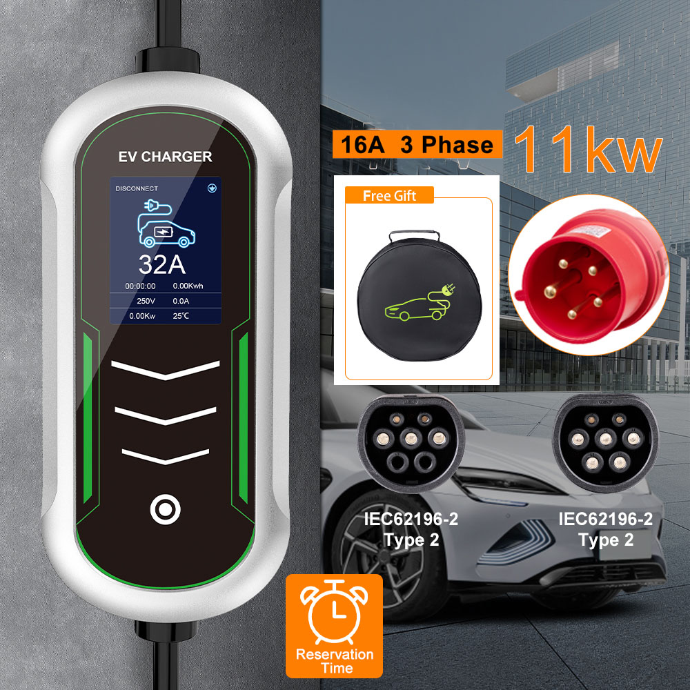 IPENGEN 11KW EV Tragbares Lade – Type 2 Portable Ev Charger 11Kw Cee Bewertung und Preis