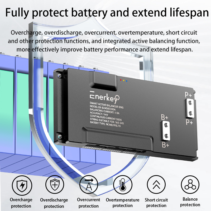 Enerkey Smart BMS 16S-24S 200A – Smart Bms 24S 200A Bluetooth Lifepo4 Bewertung und Preis