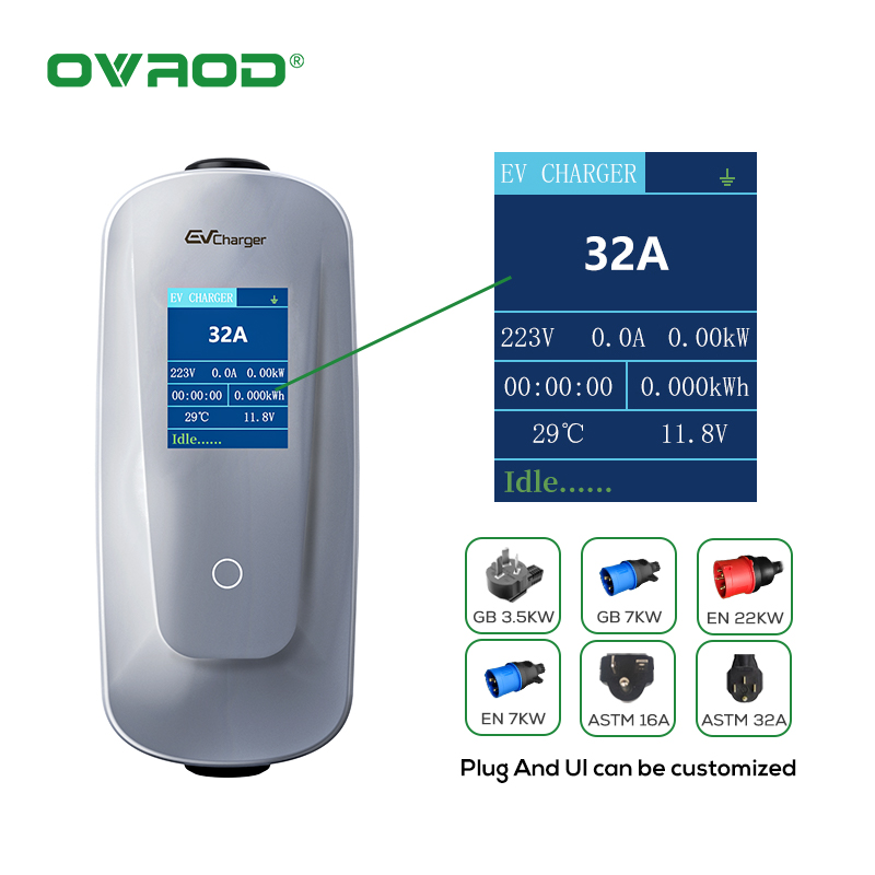 Ovrod Elektroauto 16A Modus 2  – Type 2 Portable Ev Charger 11Kw Cee Bewertung und Preis